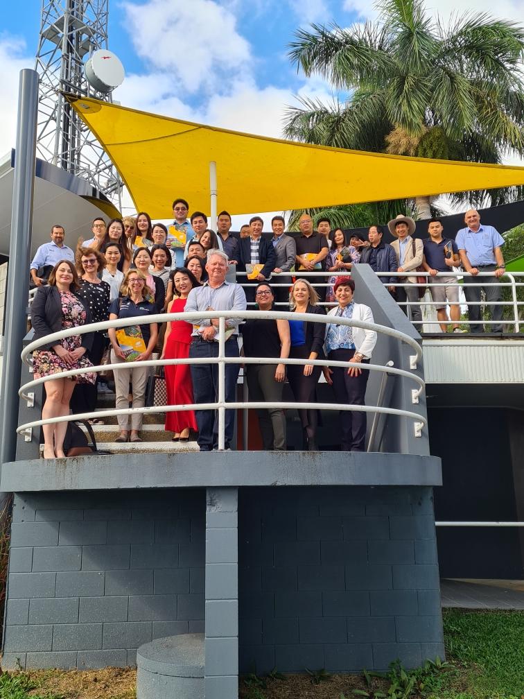 Delegation with Mayor of Burdekin Lyn Mclauglin