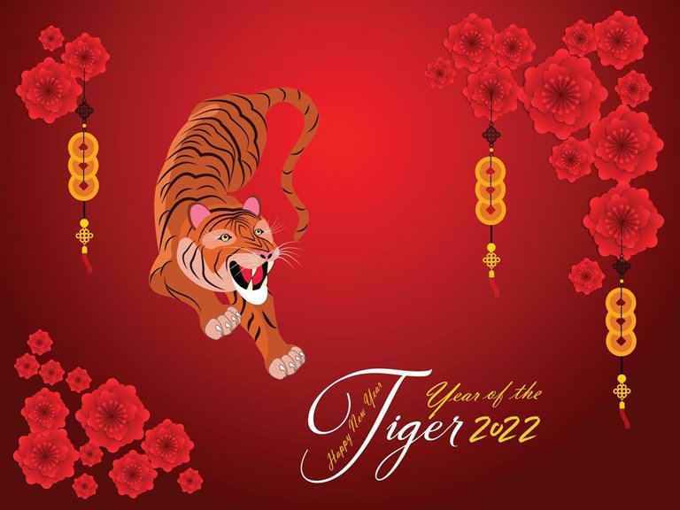 Lunar New Year 2022 - Year of the Tiger